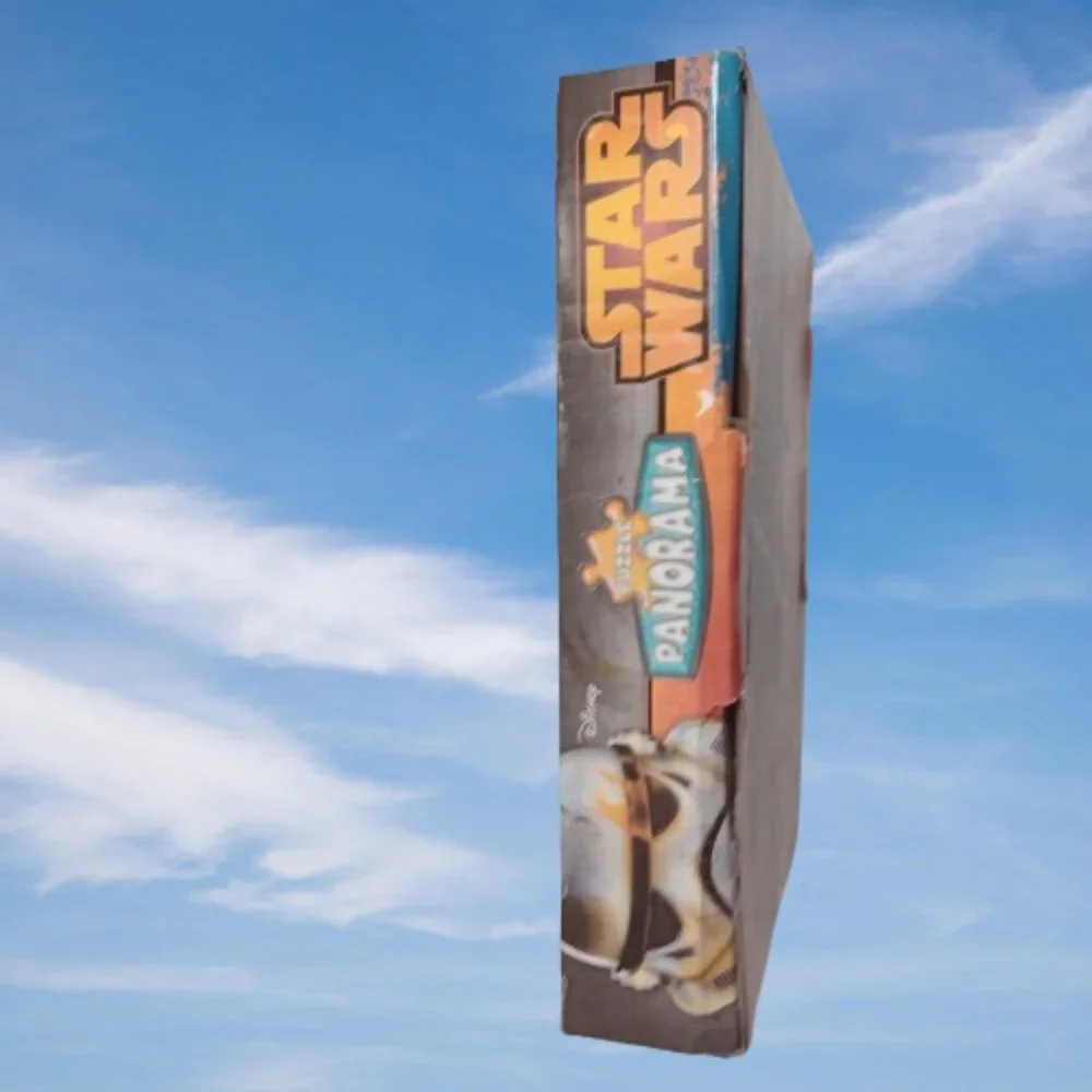 1 of 3 Star Wars Panorama Puzzle Inner Bag is Sealed Box Has Been Opened